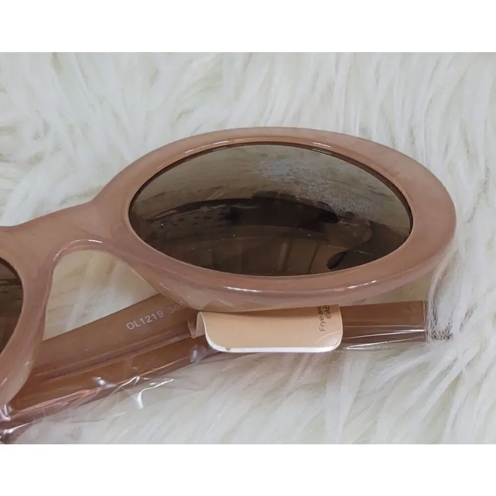 Frye and Co. Women's Oval Sunglasses New *cosmetic tint defect
